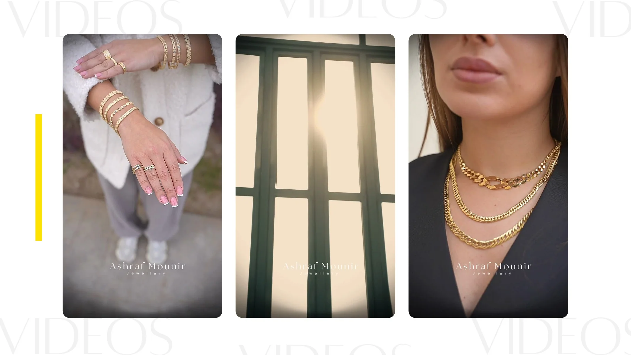 Ashraf & Mounir Jewellery — portfolio work from the FMG Company Profile