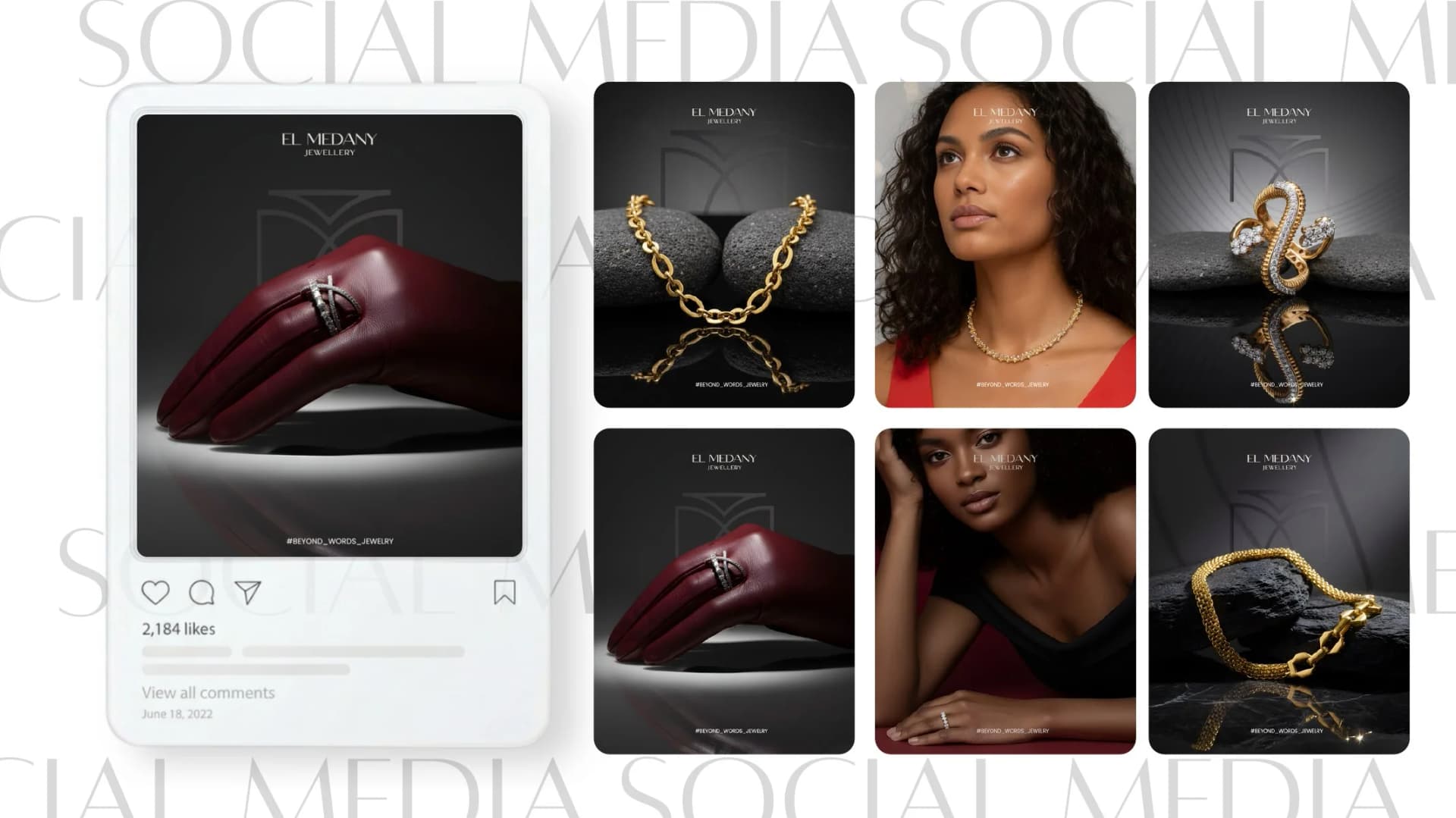 El Medany Jewelry — featured project imagery from the FMG Company Profile