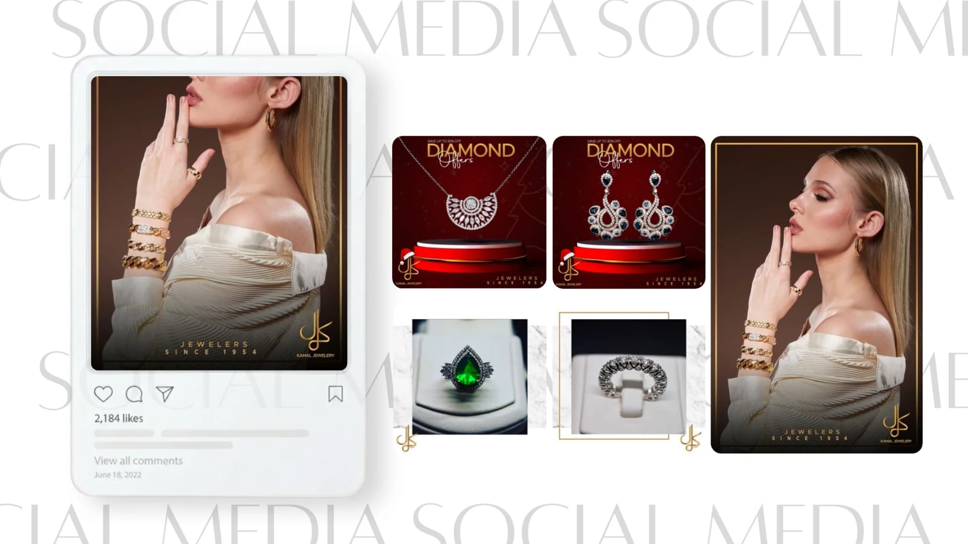 Kamal Jewelry — featured project imagery from the FMG Company Profile