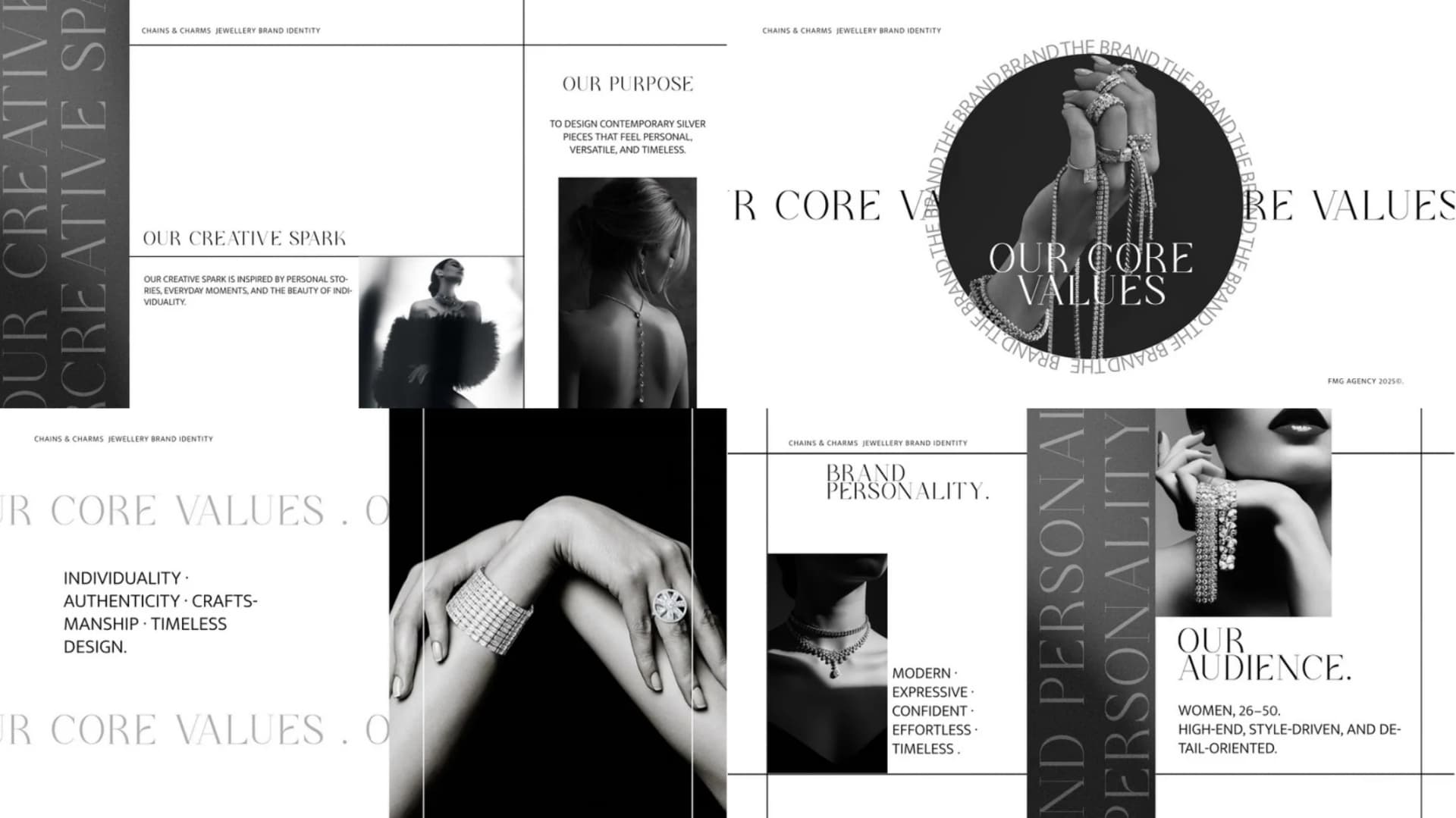 Chains & Charms — portfolio work from the FMG Company Profile