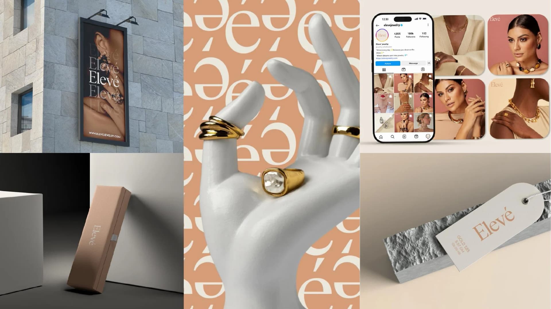 Élevé Jewellery — identity applications from the FMG Company Profile