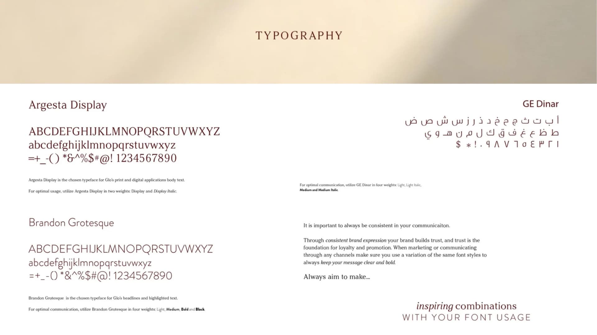 Glo by FG — portfolio work from the FMG Company Profile