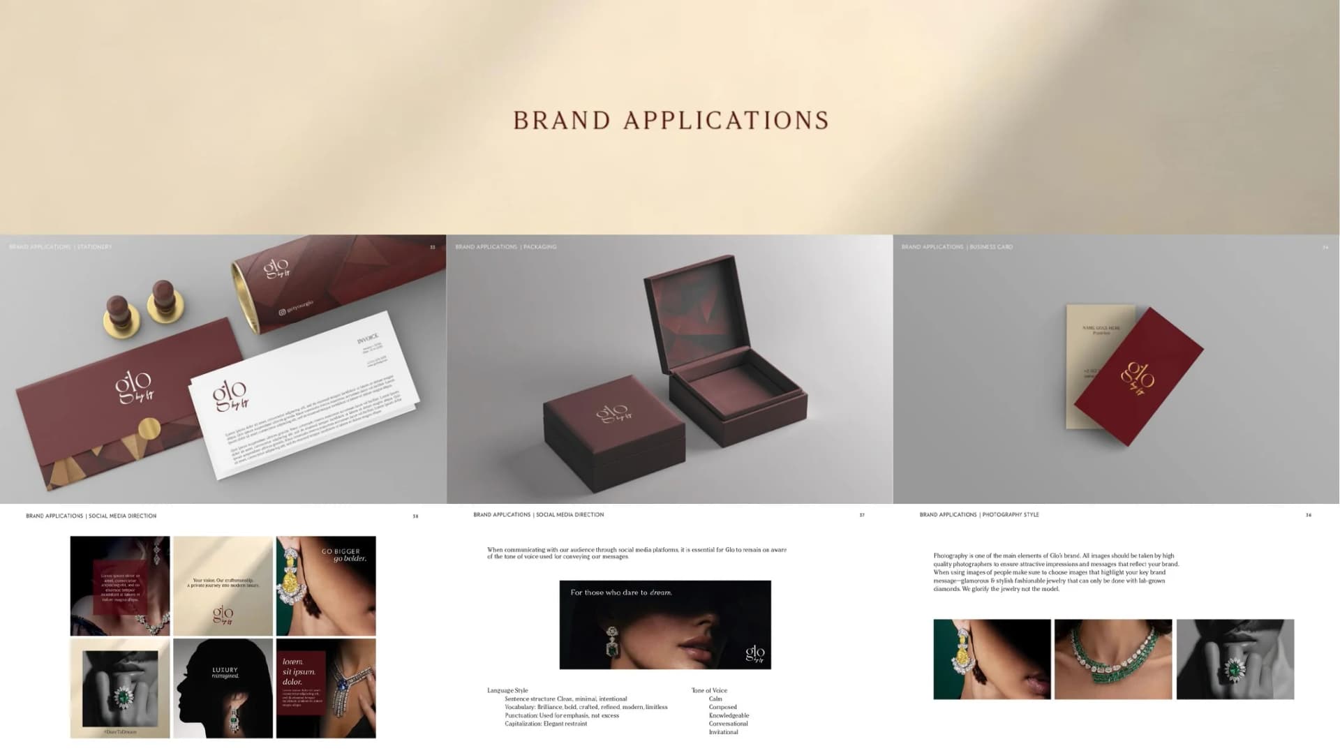 Glo by FG — portfolio work from the FMG Company Profile