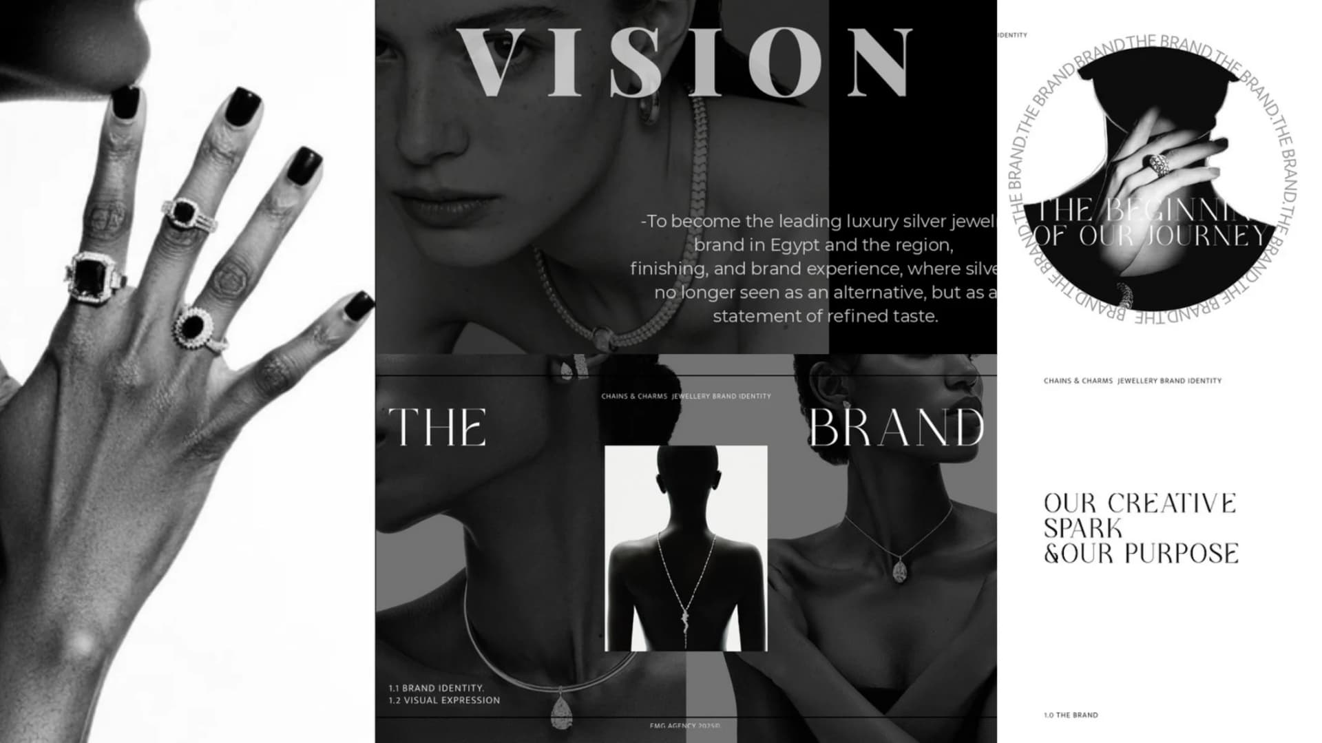 Chains & Charms — featured project imagery from the FMG Company Profile