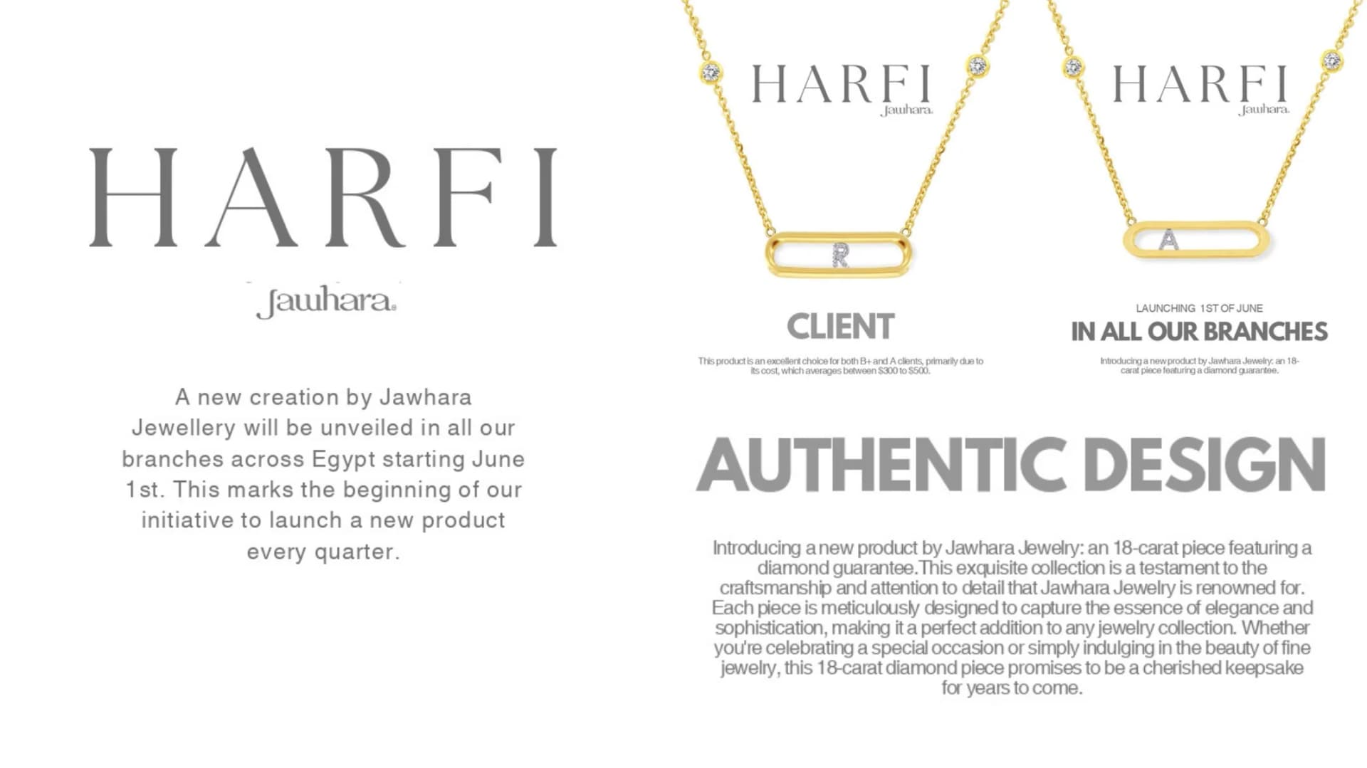 Harfi by Jawhara — featured project imagery from the FMG Company Profile