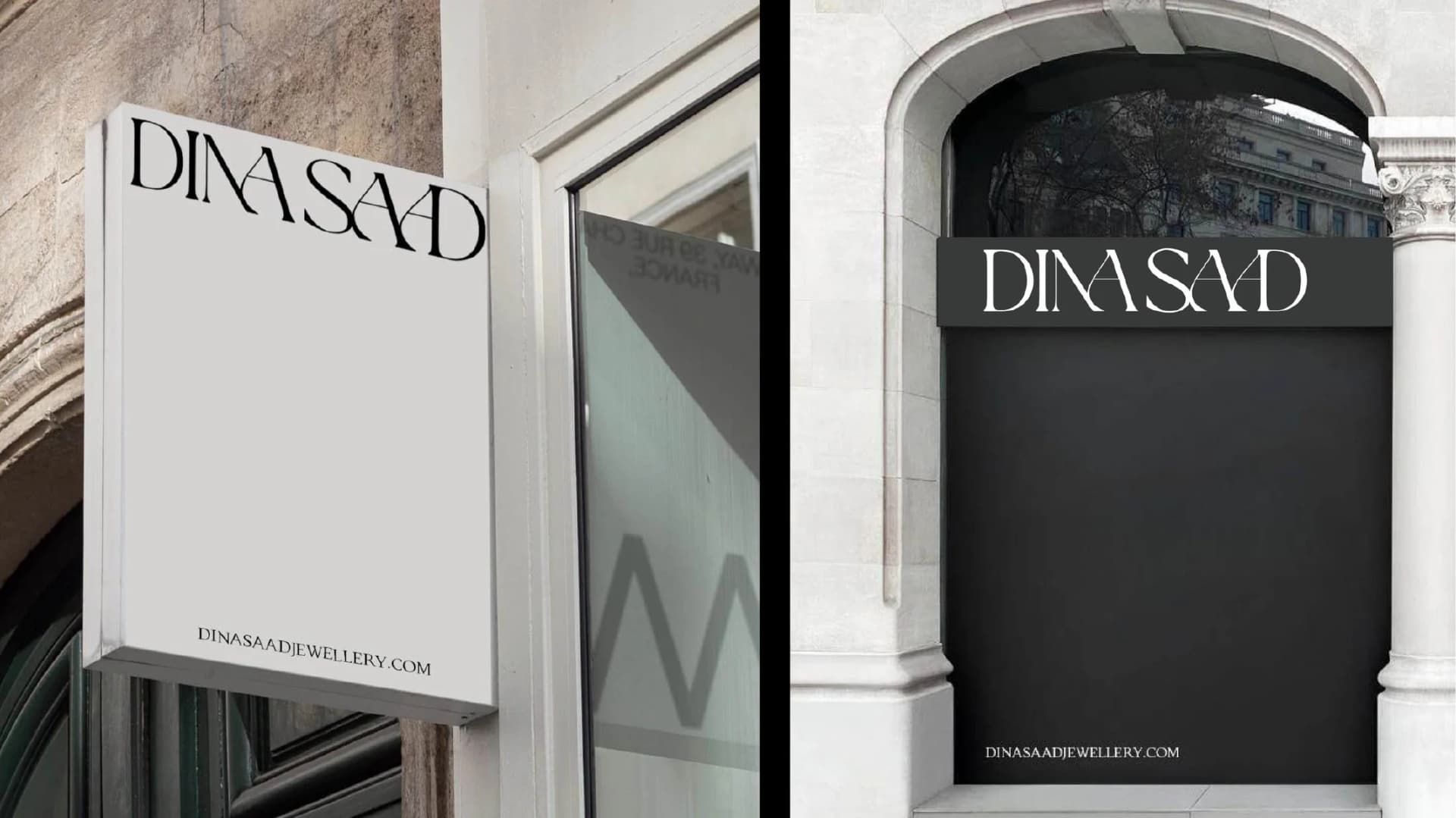 Dina Saad Jewellery — featured project imagery from the FMG Company Profile